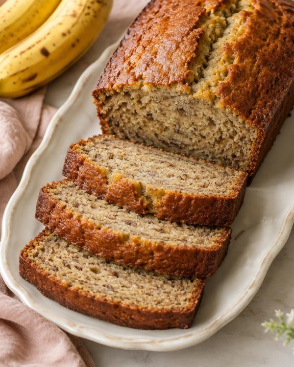 Banana bread loaf